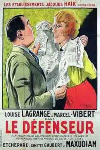 Le défenseur (1930) poster
