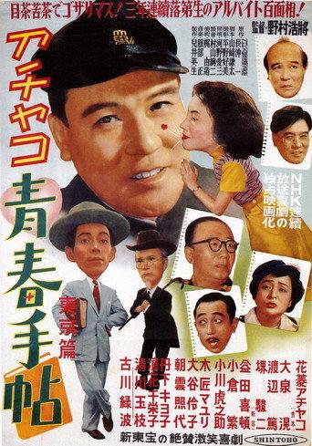 Achako's Notebook of Youth: Tokyo (1952) poster