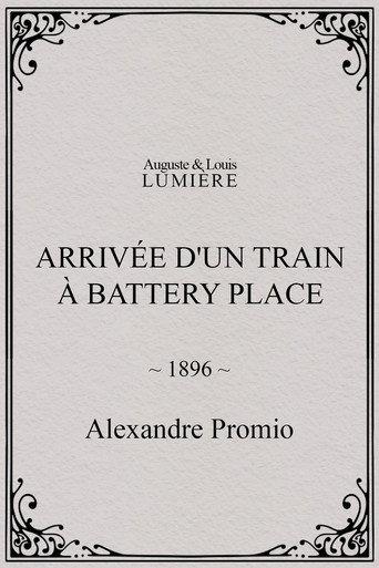 New York. Arrival of a Train at Battery Place (1896) poster