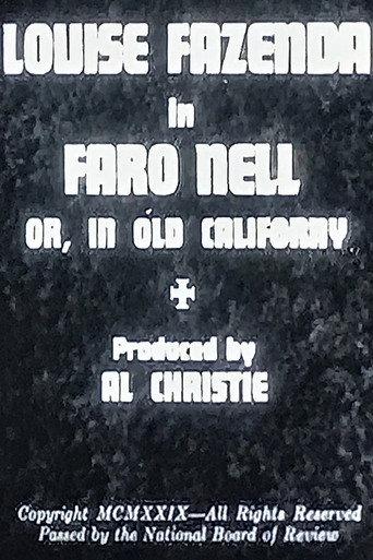 Faro Nell or, In Old Californy (1929) poster