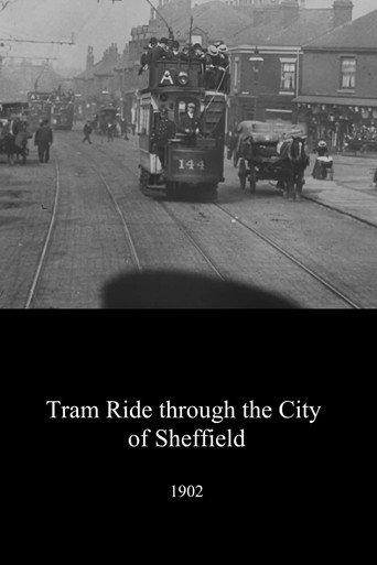 Tram Ride Through the City of Sheffield (1902) poster
