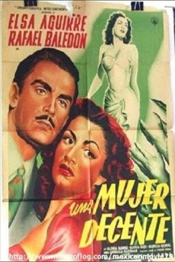 Una mujer decente (1950) poster