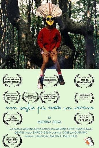 Non voglio più essere un umano () poster