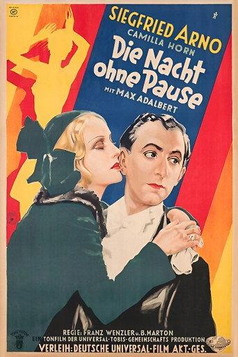 The Night Without Pause (1931) poster