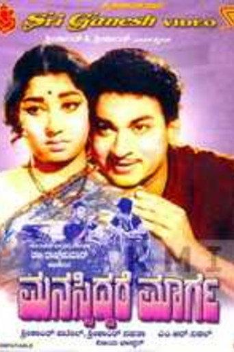 Manasiddare Marga (1967) poster