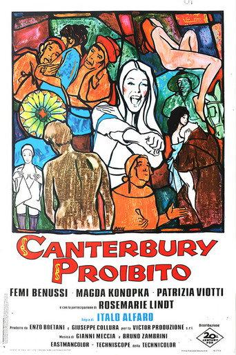 Canterbury proibito (1972) poster