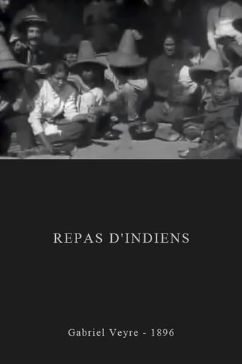 Repas d'indiens (1896) poster