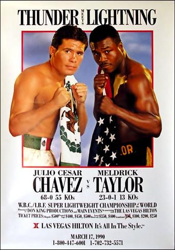 Julio César Chávez vs. Meldrick Taylor I (1990) poster