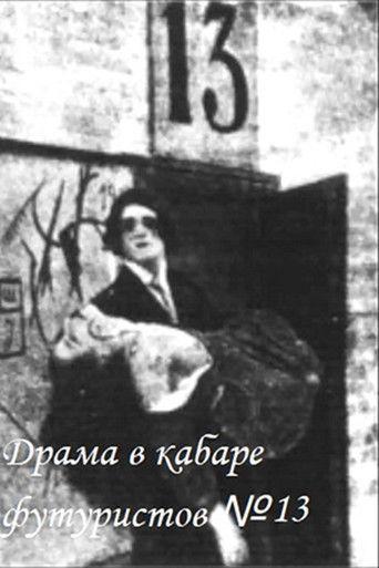 Drama in the Futurists' Cabaret No. 13 (1914) poster