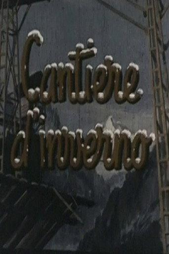 Construction Site in Winter (1955) poster