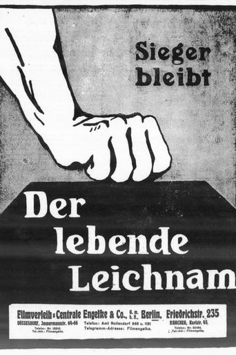 Der lebende Leichnam (1913) poster