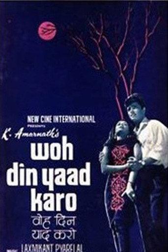 Woh Din Yaad Karo (1971) poster