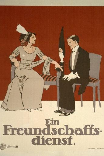 Ein Freundschaftsdienst (1912) poster