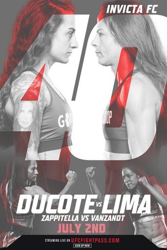 Invicta FC 40: Ducote vs Lima (2020) poster