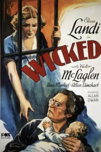 Wicked (1931) poster