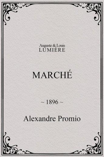 Marché (1896) poster