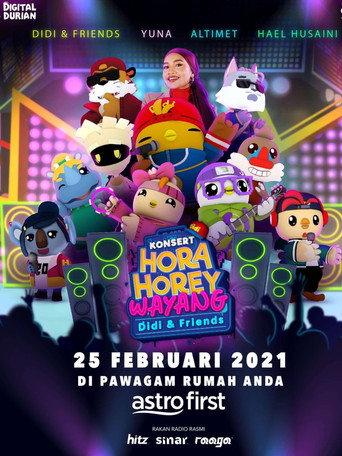 Konsert Hora Horey Wayang Didi & Friends (2021) poster