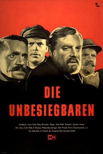 Die Unbesiegbaren (1953) poster
