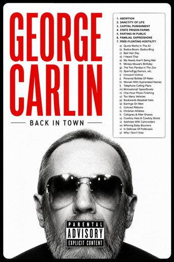 George Carlin: Back in Town (1996) poster
