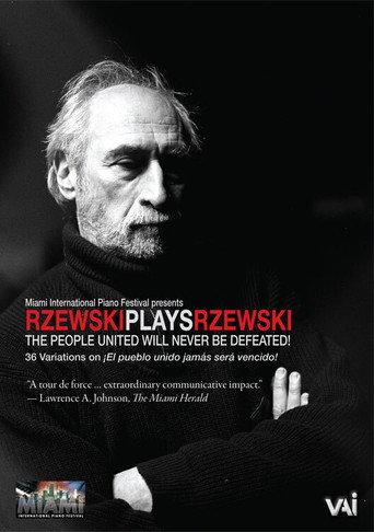 Rzewski Plays Rzewski (2008) poster