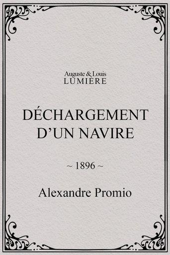 Déchargement d’un navire (1896) poster