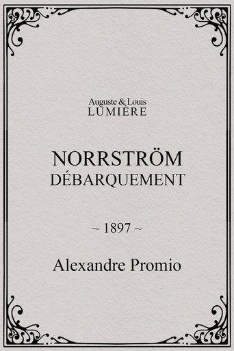 Norrström : débarquement (1897) poster