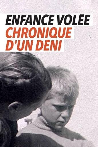 Enfance volée - chronique d'un déni (2019) poster