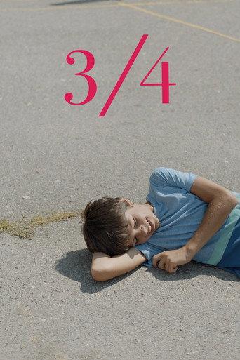 3/4 (2017) poster