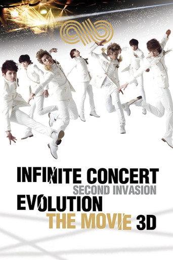 INFINITE Concert Second Invasion Evolution the Movie 3D (2012) poster