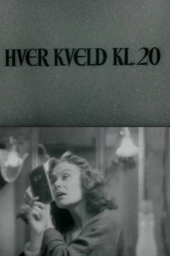 Oslofilm: Every Evening at 8 O'Clock (1952) poster