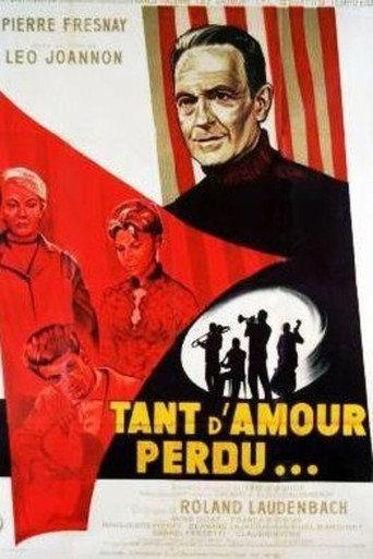 So Much Love Lost (1958) poster