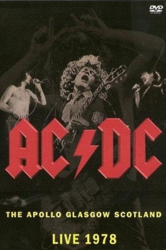 AC/DC: Live At The Apollo, Glasgow (1978) poster