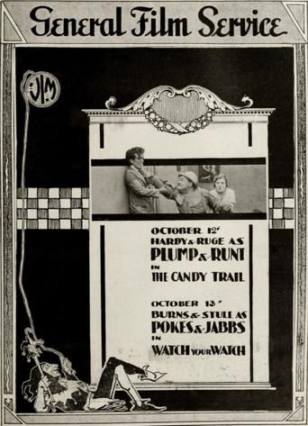 The Candy Trail (1916) poster