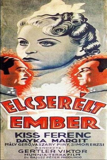 Elcserélt ember (1938) poster