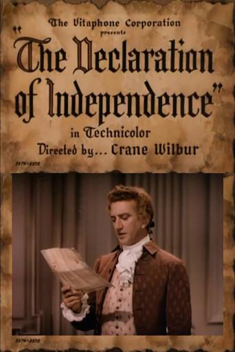 The Declaration of Independence (1938) poster