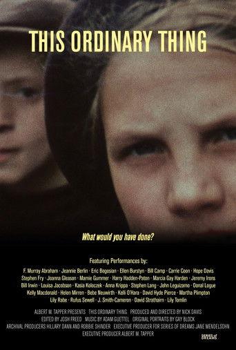 This Ordinary Thing (2025) poster
