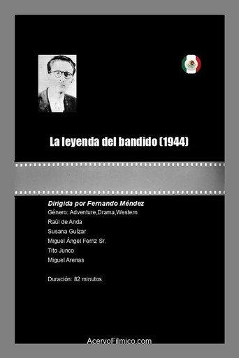 La leyenda del bandido (1944) poster