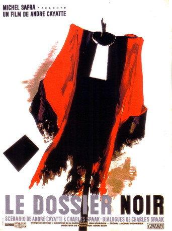 Black Dossier (1955) poster