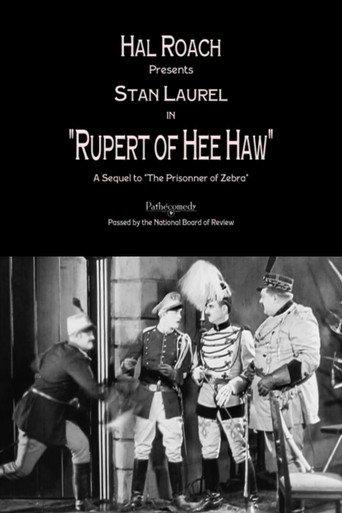Rupert of Hee-Haw (1924) poster