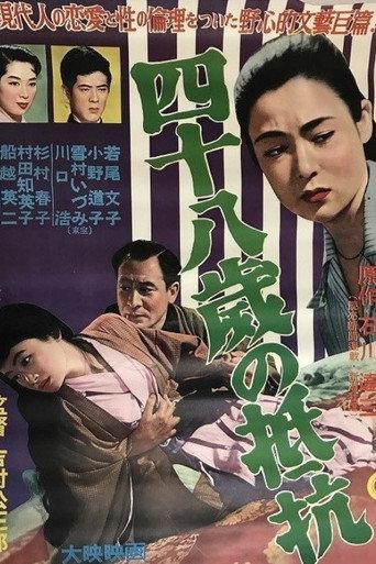 Yonjū-hassai no teikō (1956) poster