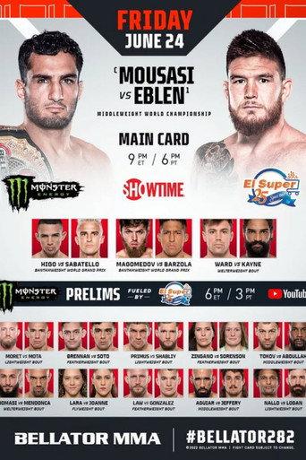 Bellator 282: Mousasi vs. Eblen (2022) poster