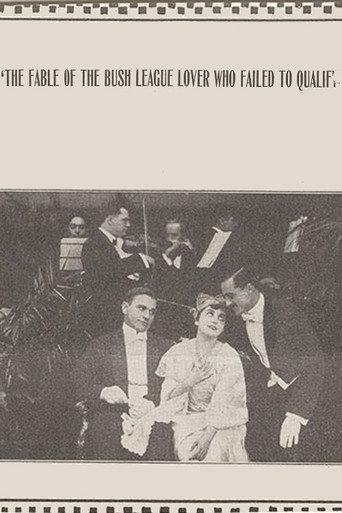 The Fable of the Bush League Lover Who Failed to Qualify (1914) poster