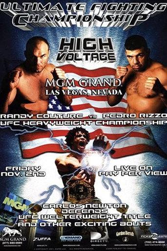 UFC 34: High Voltage (2001) poster