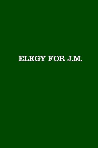 Elegy for J.M. (2019) poster