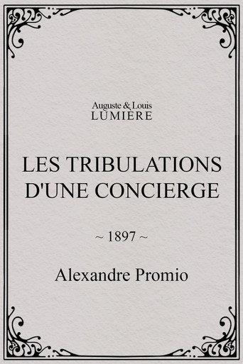 Les tribulations d'une concierge (1897) poster