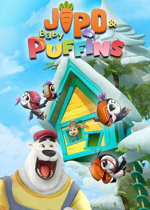 Baby Puffins & Bunny () poster