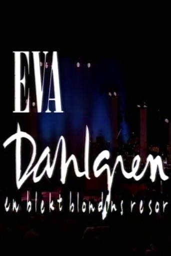 Eva Dahlgren: En blekt blondins resor (1992) poster