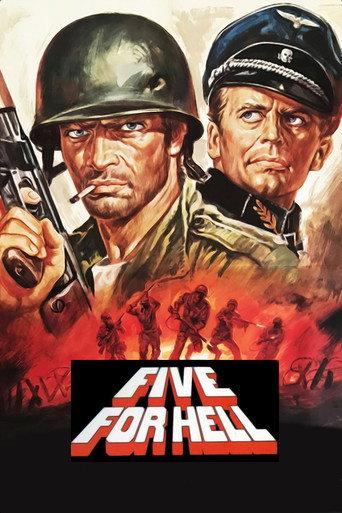 Five for Hell (1969) poster