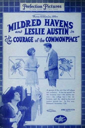 The Courage of the Commonplace (1917) poster