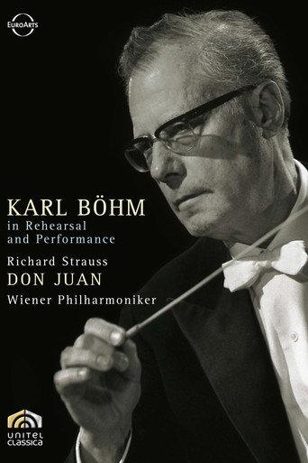 Karl Böhm in Rehearsal and Performance: Vol. 1: Don Juan (Wiener Philharmoniker) (1970) poster